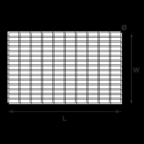 Gambar Spesifikasi Wiremesh Ulir M8 x 2.1M x 5.4M (7.7mm)