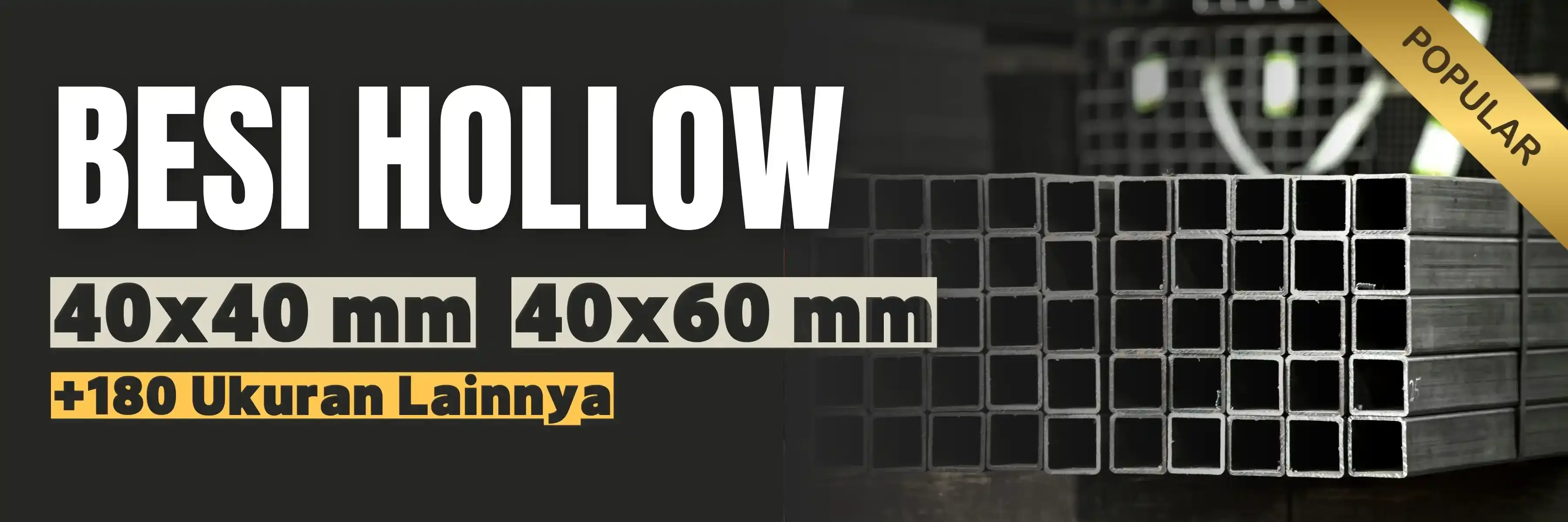 Produk Besi Hollow 4x4 SMS Perkasa